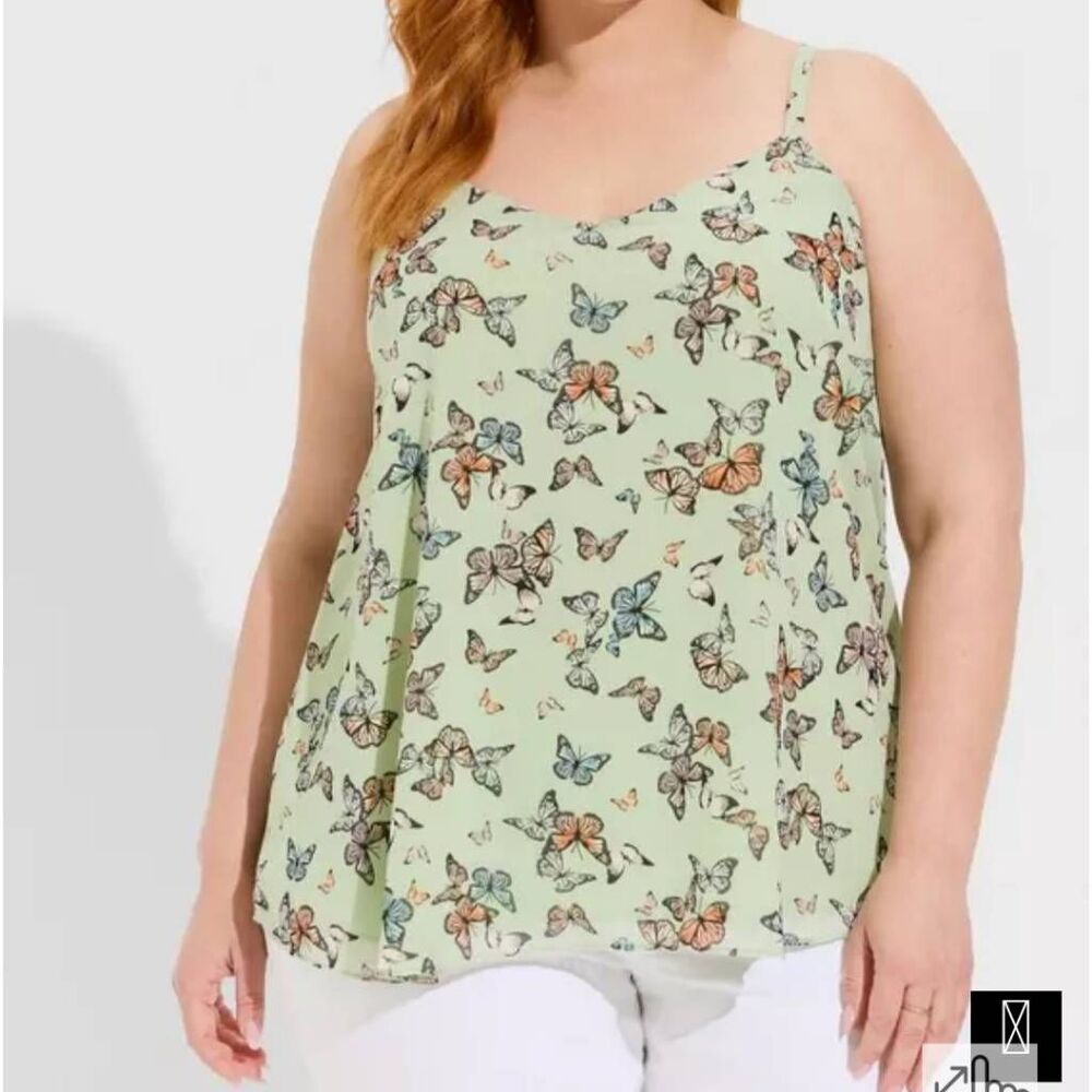Torrid Sophie Butterfly Swing Cami